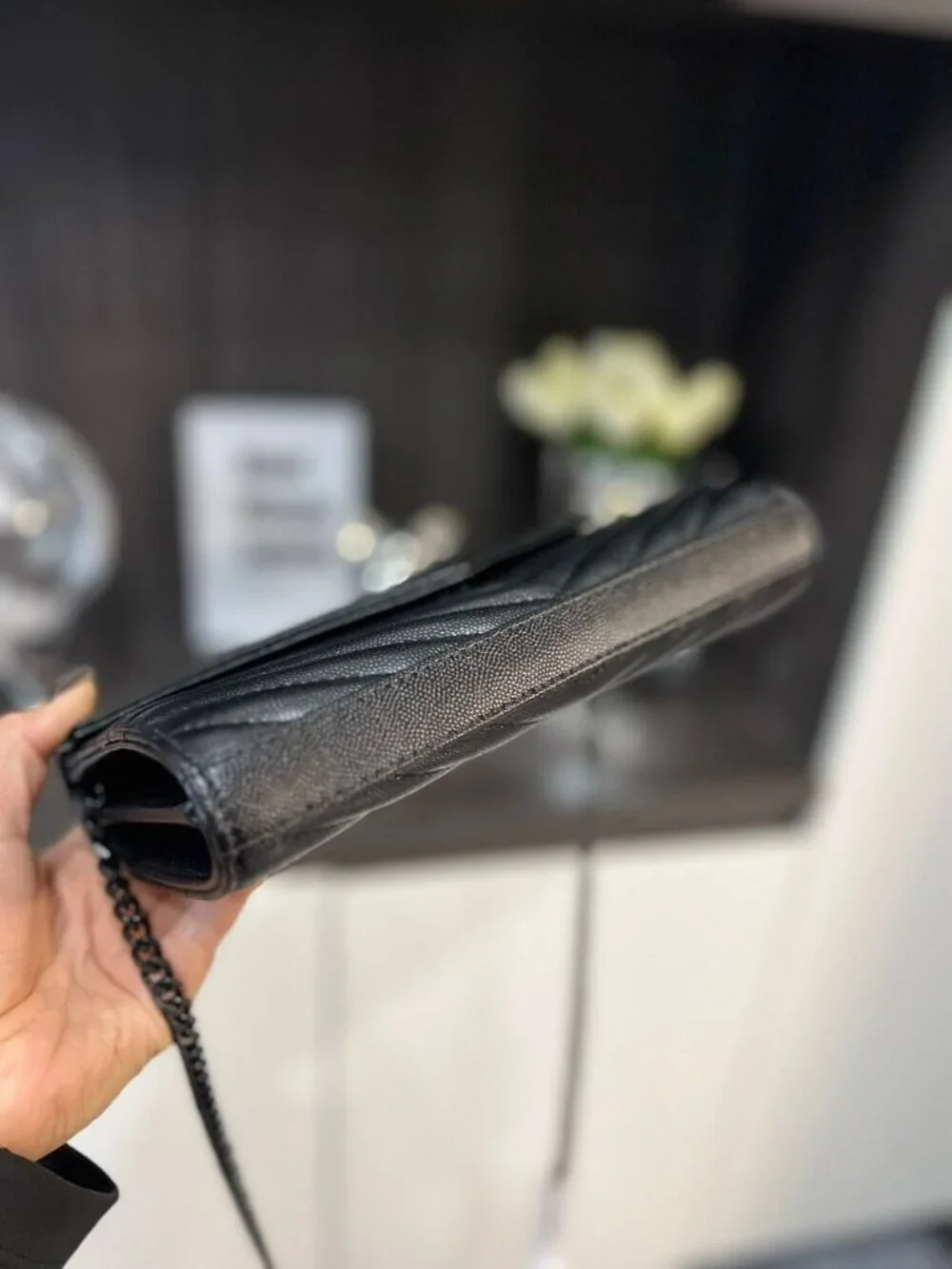 Saint Laurent Envelope Chain Walle Bag